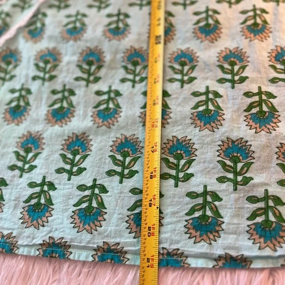 Joie casual prairie core cottage core Floral Ruffle Sleeve Top - - Picture 10 of 10